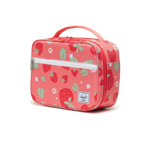 Herschel Pop Quiz Lunch Box - Shell Pink Sweet Strawberries-30071-06175-Pumpkin Pie Kids Canada