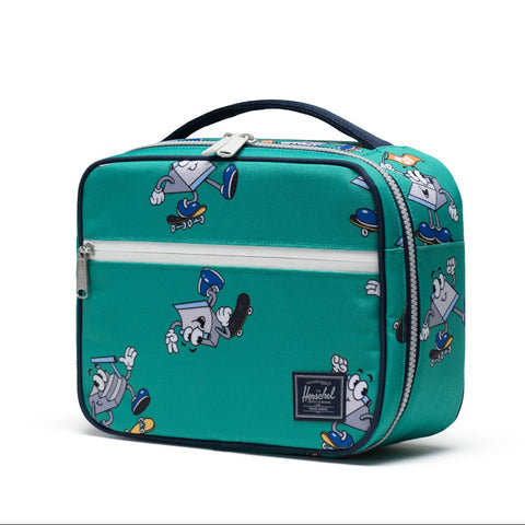 Herschel Pop Quiz Lunch Box - Skateboards-30071-08222-Pumpkin Pie Kids Canada