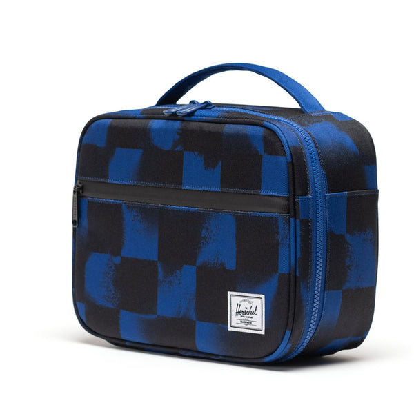 Herschel Pop Quiz Lunch Box - Stencil Checker Sodalite Blue-30071-06891-Pumpkin Pie Kids Canada