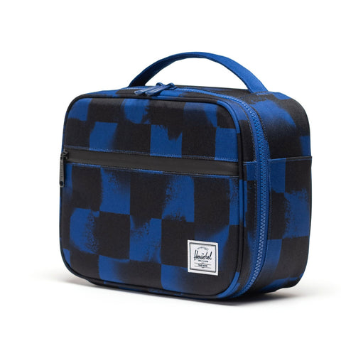 Herschel Pop Quiz Lunch Box - Stencil Checker Sodalite Blue-Pumpkin Pie Kids Canada