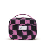 Herschel Pop Quiz Lunch Box - Stencil Checker/Opera Mauve-Pumpkin Pie Kids Canada