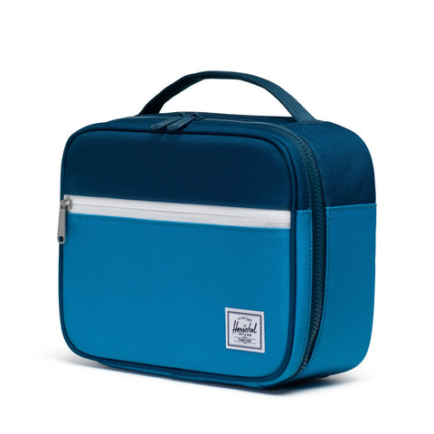 Herschel Pop Quiz Lunch Box - Wave Ride/Legion Blue-Pumpkin Pie Kids Canada