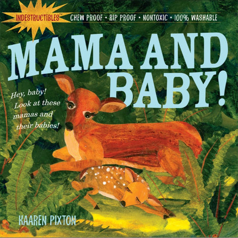 Indestructibles Book - Mama and Baby-9780761158592-Pumpkin Pie Kids Canada