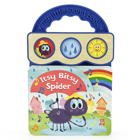 Itsy Bitsy Spider Sound Book-9798890193582-Pumpkin Pie Kids Canada