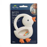 Itzy Ritzy Bitzy Shake Silicone Teether - Goose-Pumpkin Pie Kids Canada