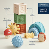 Itzy Ritzy Itzy Blocks-BL8532-Pumpkin Pie Kids Canada