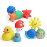 Itzy Ritzy Itzy Splash Gift Set Soft Bath & Water Toys-Pumpkin Pie Kids Canada