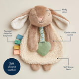 Itzy Ritzy Lovey Plush Bille the Taupe Bunny-Pumpkin Pie Kids Canada