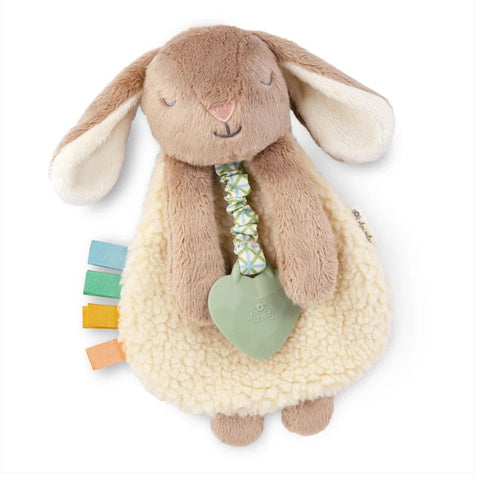 Itzy Ritzy Lovey Plush - Bille the Taupe Bunny-302801555-Pumpkin Pie Kids Canada