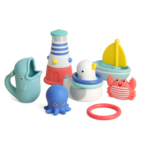 Itzy Ritzy Seaside Splash Gift Set-856601831-Pumpkin Pie Kids Canada