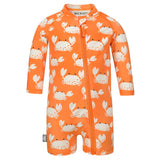 Jan & Jul 1pc UV Jumpsuit - Crabby Crab-Pumpkin Pie Kids Canada