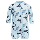 Jan & Jul 1pc UV Jumpsuit - Whale Play-UJ1-WHP 6M-Pumpkin Pie Kids Canada