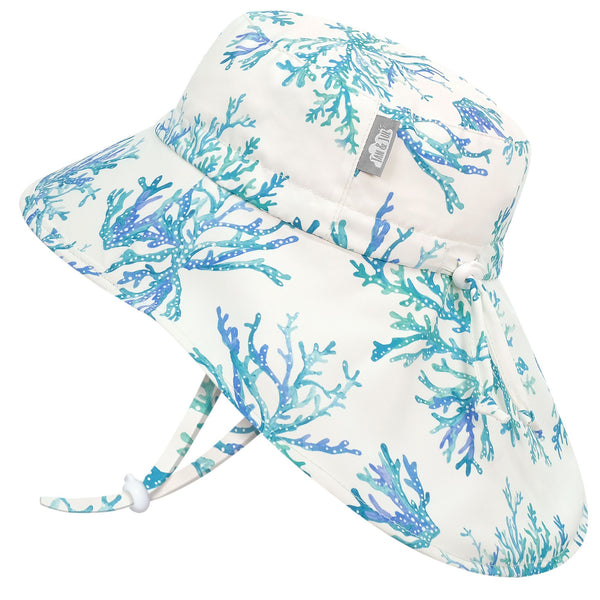 Jan & Jul Aqua-Dry Adventure Hat - Blue Coral-HAV0-BLC M-Pumpkin Pie Kids Canada