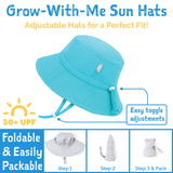 Jan & Jul Aqua-Dry Bucket Hat - Manta Ray-Pumpkin Pie Kids Canada