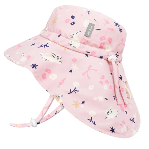 Jan & Jul Aqua-Dry Xplorer Hat - Bunny Flowers-HAV0-BUF S-Pumpkin Pie Kids Canada