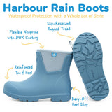 Jan & Jul Cozy-Dry Harbour Ankle Boot - Black-BHA-BLK 11-Pumpkin Pie Kids Canada