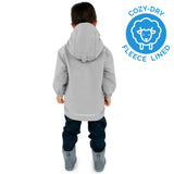 Jan & Jul Cozy-Dry Jacket - Greystone-Pumpkin Pie Kids Canada