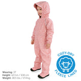 Jan & Jul Cozy-Dry Play Suit - Prairie Flower-Pumpkin Pie Kids Canada