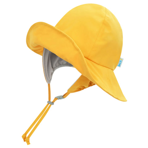 Jan & Jul Cozy-Dry Rain Hat - Yellow-Pumpkin Pie Kids Canada
