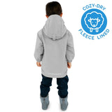 Jan & Jul Cozy-Dry Rain Jacket - Greystone-Pumpkin Pie Kids Canada