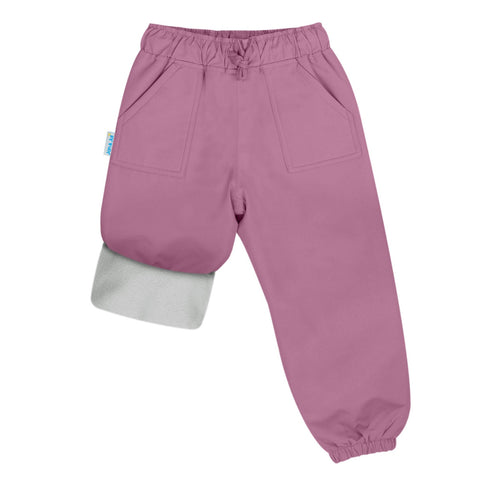Jan & Jul Cozy Rain Pants - Dark Plum-WPF-DAP 4T-Pumpkin Pie Kids Canada