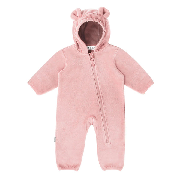 Jan & Jul Fleece Suit - Dusty Pink-Pumpkin Pie Kids Canada