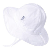Jan & Jul Floppy Hat - White Eyelet-HCF0-WEL S-Pumpkin Pie Kids Canada