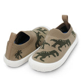 Jan & Jul Graphic Knit Shoes - T-Rex-SKG-TRX 5-Pumpkin Pie Kids Canada