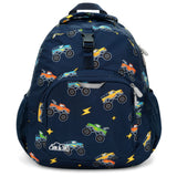 Jan & Jul Kids Backpack - Big Trucks-Pumpkin Pie Kids Canada