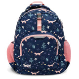 Jan & Jul Kids Backpack - Navy Forest-XBK-NVF-Pumpkin Pie Kids Canada