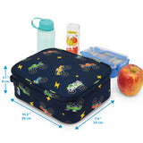 Jan & Jul Kids Lunch Bag - Big Trucks-Pumpkin Pie Kids Canada
