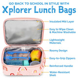 Jan & Jul Kids Lunch Bag - Pink Rainbow-XLB-PKR-Pumpkin Pie Kids Canada