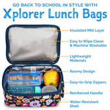 Jan & Jul Kids Lunch Bag - Winter Flowers-XLB-WFL-Pumpkin Pie Kids Canada