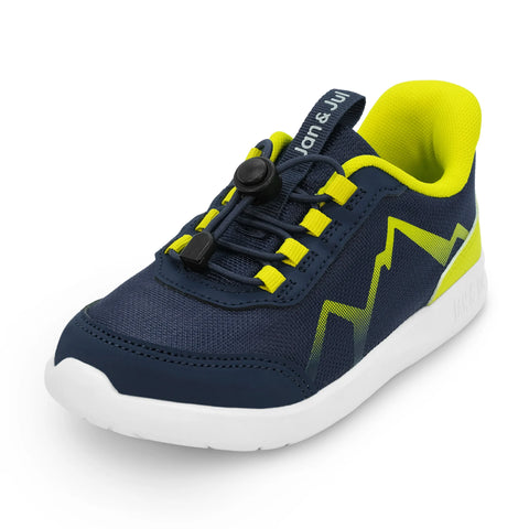 Jan & Jul Lite Mountain Sneakers - Navy-Pumpkin Pie Kids Canada