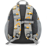 Jan & Jul Mini Backpack - Grey Construction-Pumpkin Pie Kids Canada