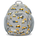 Jan & Jul Mini Backpack - Grey Construction-XBM-GRC-Pumpkin Pie Kids Canada