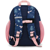 Jan & Jul Mini Backpack - Navy Forest-Pumpkin Pie Kids Canada