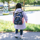 Jan & Jul Mini Backpack - Navy Forest-Pumpkin Pie Kids Canada