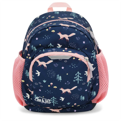 Jan & Jul Mini Backpack - Navy Forest-XBM-NVF-Pumpkin Pie Kids Canada