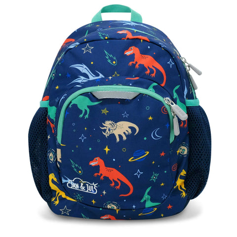 Jan & Jul Mini Backpack - Space Dinos-Pumpkin Pie Kids Canada