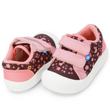 Jan & Jul Mini Canvas Sneaker - Bunny Blooms-SMC-BUB-6-Pumpkin Pie Kids Canada