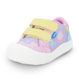 Jan & Jul Mini Canvas Sneaker - Macarons-SMC-MCR 6-Pumpkin Pie Kids Canada