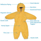 Jan & Jul Puddle-Dry Play Suit - Nebula Blue-WSS-NBB 4-Pumpkin Pie Kids Canada