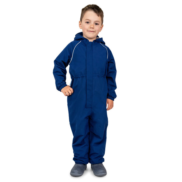 Jan & Jul Puddle-Dry Play Suit - Nebula Blue-Pumpkin Pie Kids Canada