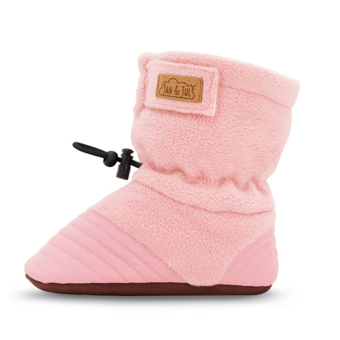 Jan & Jul Stay Put Bootie - Dusty Pink-Pumpkin Pie Kids Canada