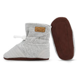 Jan & Jul Stay-Put Lite Booties - Pebble Grey-BSL-PGR S-Pumpkin Pie Kids Canada