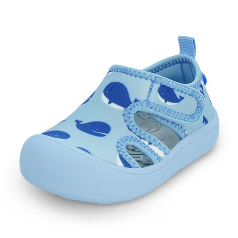 Jan & Jul SunnyBreeze Sandals - Blue Whale-Pumpkin Pie Kids Canada