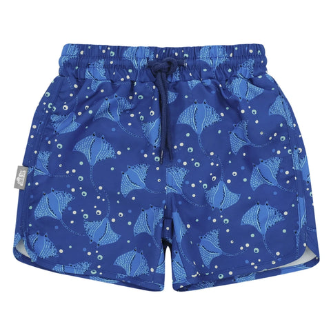 Jan & Jul Swim Shorts - Manta Ray-Pumpkin Pie Kids Canada