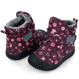 Jan & Jul Toasty-Dry Booties - Bunny Blooms-BTB-BUB 6-Pumpkin Pie Kids Canada