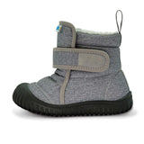 Jan & Jul Toasty-Dry Booties - Heather Grey-BTB-HGR 5-Pumpkin Pie Kids Canada
